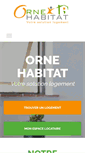 Mobile Screenshot of orne-habitat.com